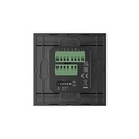  Audac Universeel wandpaneel - Microfoon-, lijn- & Bluetooth-ontvanger - 80 x 80 mm - WP225/B