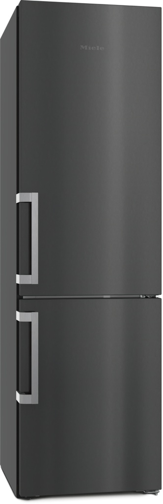 Miele KFN 4795 CD BST Vrijstaande koel- en vriescombinatie - Koel- & vriescombinatie, blackst. Deur, C, Hoogte 2.010 mm, SensortTouch, 371 L, 35 dBA, NoFrost, DynaCool, DailyFresh, EasyOpen, 2 deuren