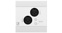 Audac Network input panel - 2 x XLR + BT 4 CH - NWP220/W 