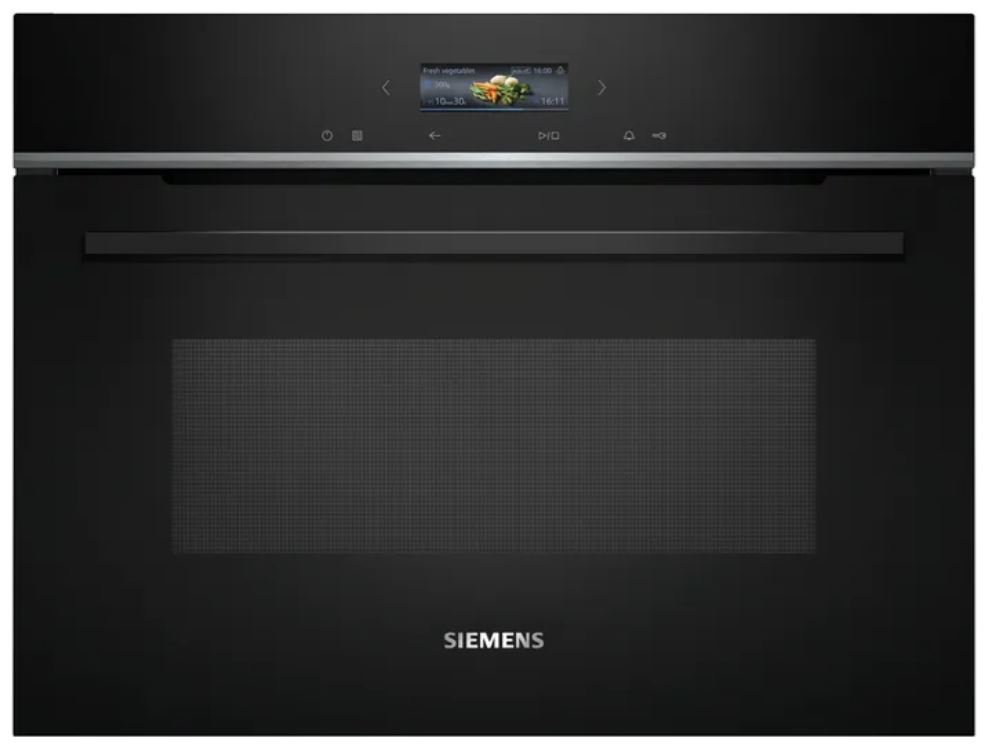 Siemens inbouw microgolfoven iQ700 (Black) CE732GXB1