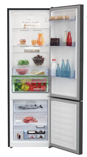 Koelkast Combi Beko KOEL-VRIES COMBINATIE FULL NO FROST Black RCNT375E40ZGBN