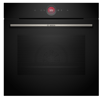 Oven Bosch Series 8, Built-in oven, 60 x 60 cm, Black, HBA7741B1