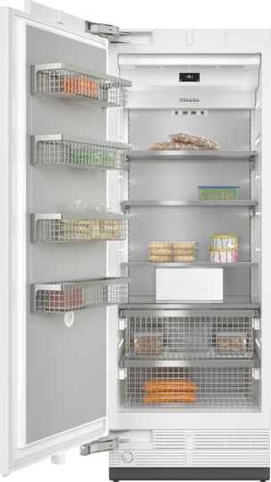 Miele F 2813 Vi left MasterCool diepvrieskast - Diepvriezer MasterCool, E, 42 dB, Push2Open, BrilliantLight, MasterSensor, Deurscharnieren links, 429L, 756 x 2127 x 629