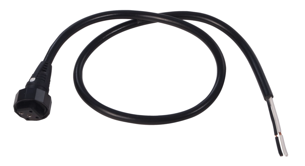 audac awc25/w connection cable with 5-pin awx5 connector - white - 2.5 m