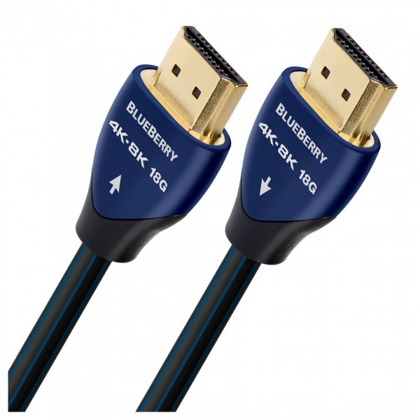 audioquest 1.0m 18g blueberry hdmi ipack - pack of 5