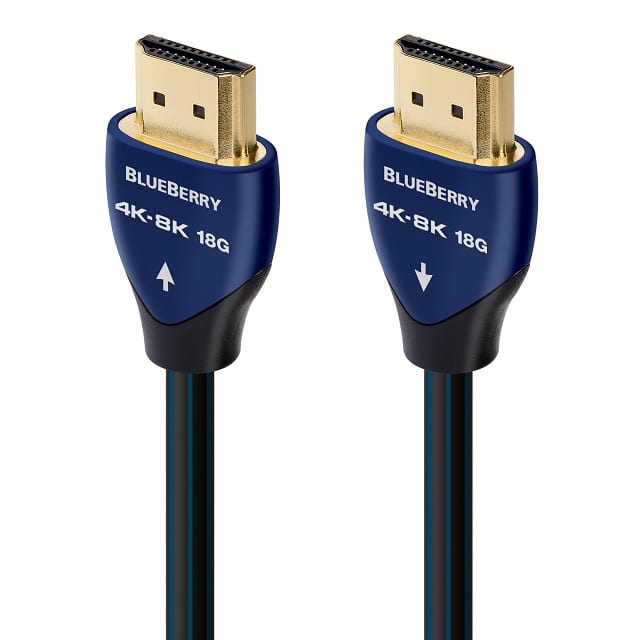 audioquest 5.0m 18g blueberry hdmi ipack - pack of 5