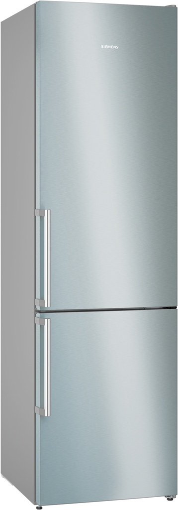Koelkast Combi Siemens iQ300, vrijstaande koel-vriescombinatie met bottom-freezer, 203 x 60 cm, inox-easyclean, KG39NEIBT
