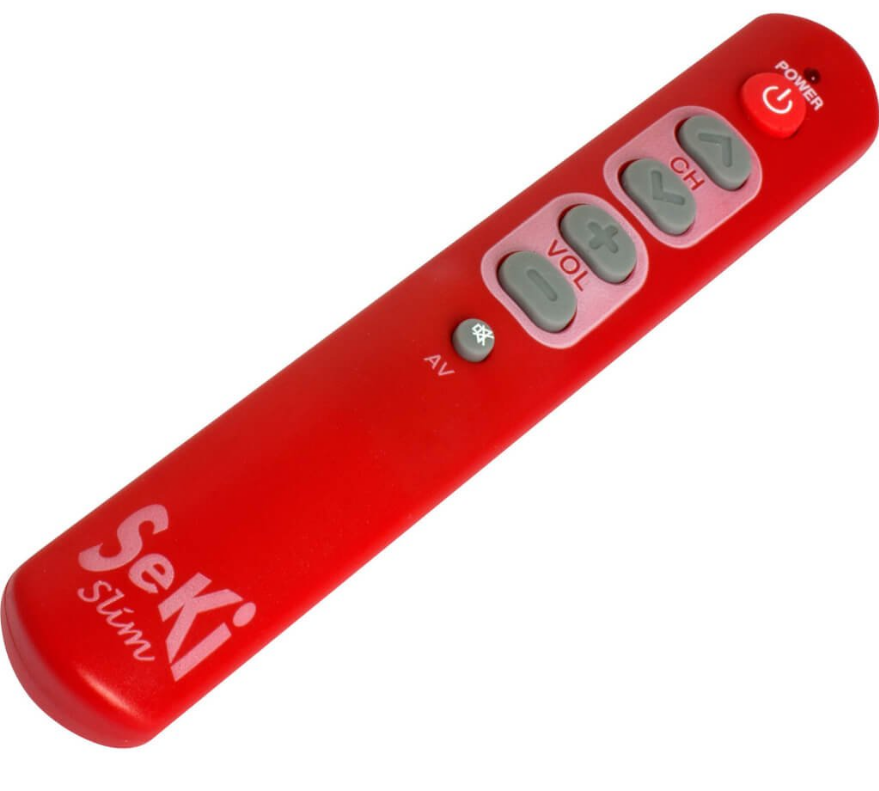 Seki Slim afstandsbediening Rood